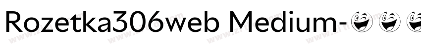 Rozetka306web Medium字体转换 Rozetka306web Medium字体转换
